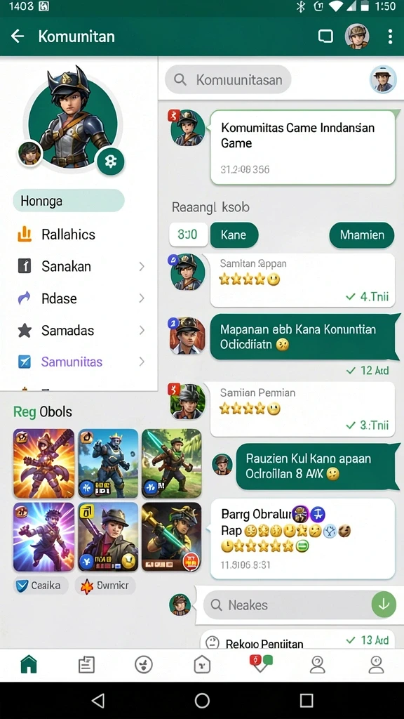 hit9 - Tampilan awal HIT9 yang menarik dan mudah dinavigasi.