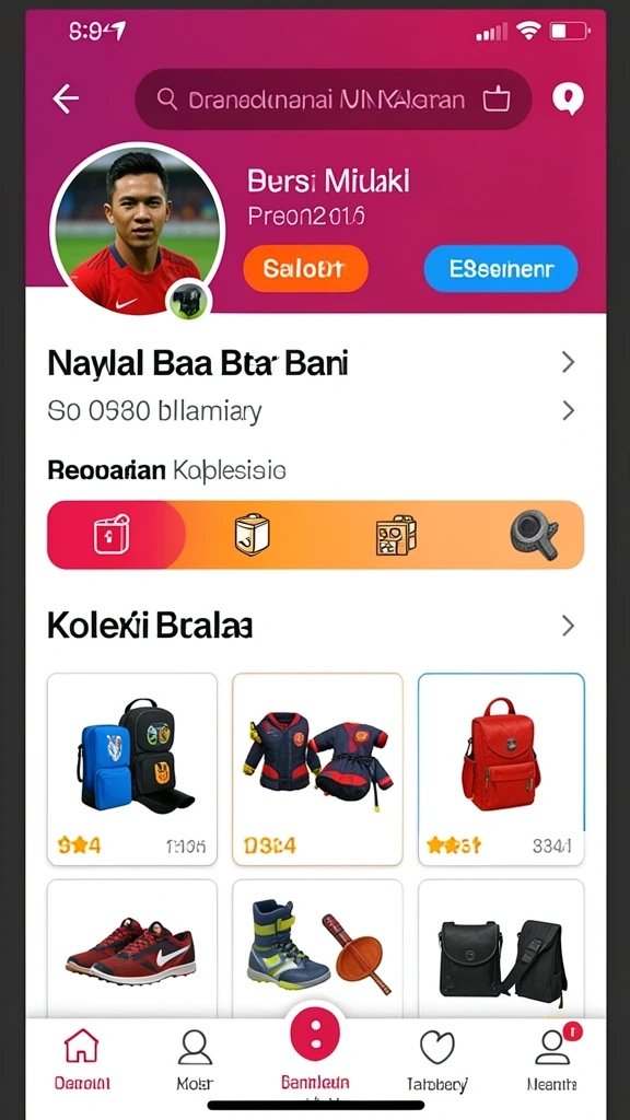 rajajuara - Sistem kustomisasi karakter yang menarik.