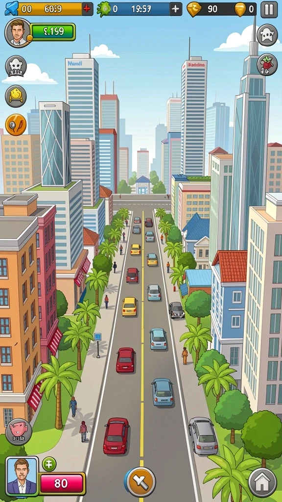 rsngame - Screenshot menampilkan antarmuka permainan yang menarik.