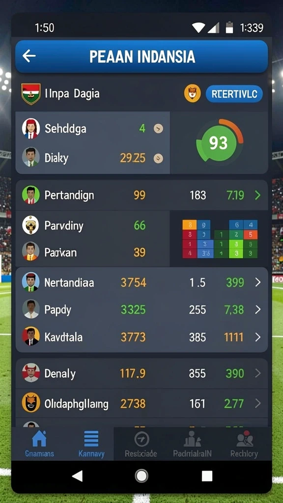 rsngame - Screenshot memperlihatkan fitur komunitas yang memungkinkan interaksi antara pemain.