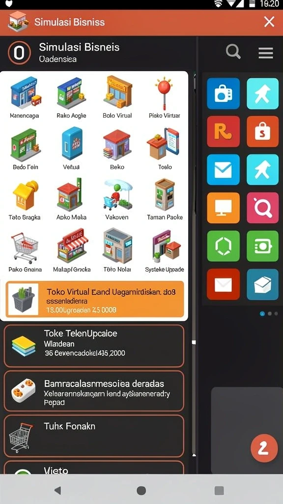 rsnvip6 - Tangkapan layar menampilkan grafis menakjubkan dari level permainan.