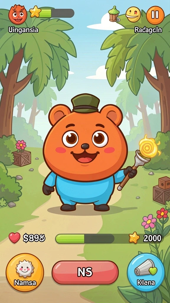 rt99 - Tampilan awal game RT99 yang menarik dan mudah dipahami.