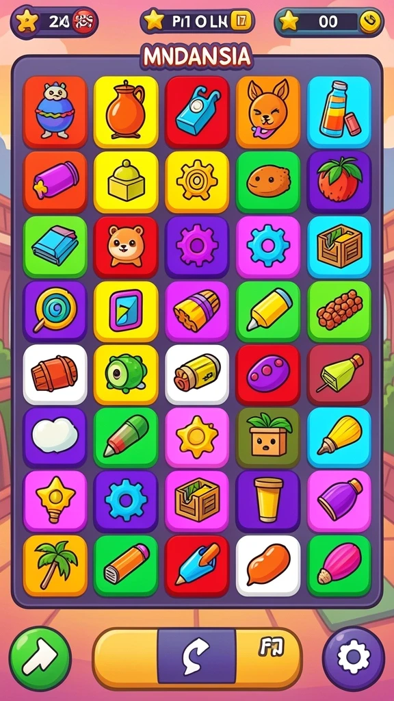 surya88 - Screenshot dari level permainan yang menantang.